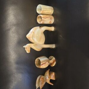 Assorted Elegant Onyx Figures